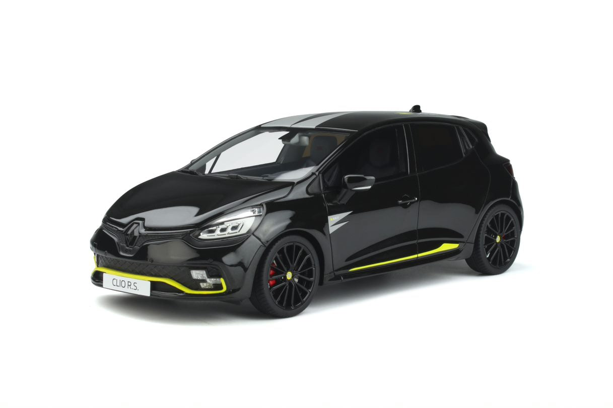 OTTO 1:18 Scale Resin Model Car - 2018 Renault Clio R.S. 18 , Black - OT946