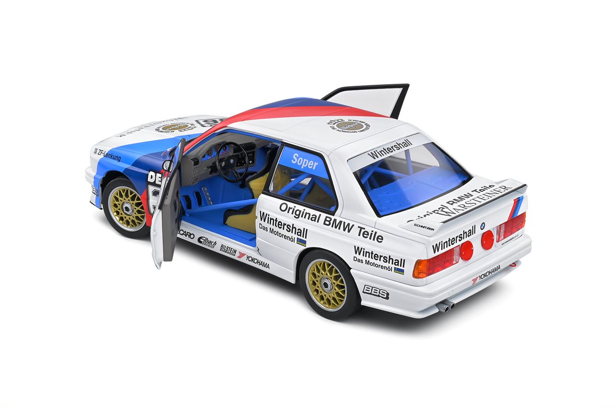SOLIDO 1:18, 1989 BMW E30 M3 #36 Soper DTM - S1801524