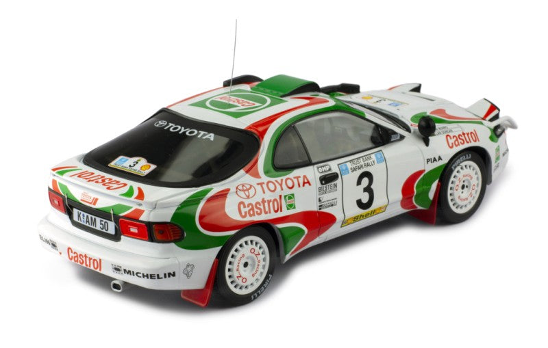 IXO 1:18 1982 Toyota Celica Turbo 4WD (ST185) #3, I Duncan/I Munro - Safari Rally