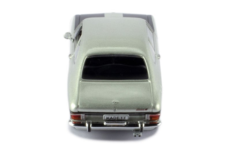 IXO 1:43 Scale Diecast Model Car - 1966 Opel Kadett B Coupe Rallye - SILVER