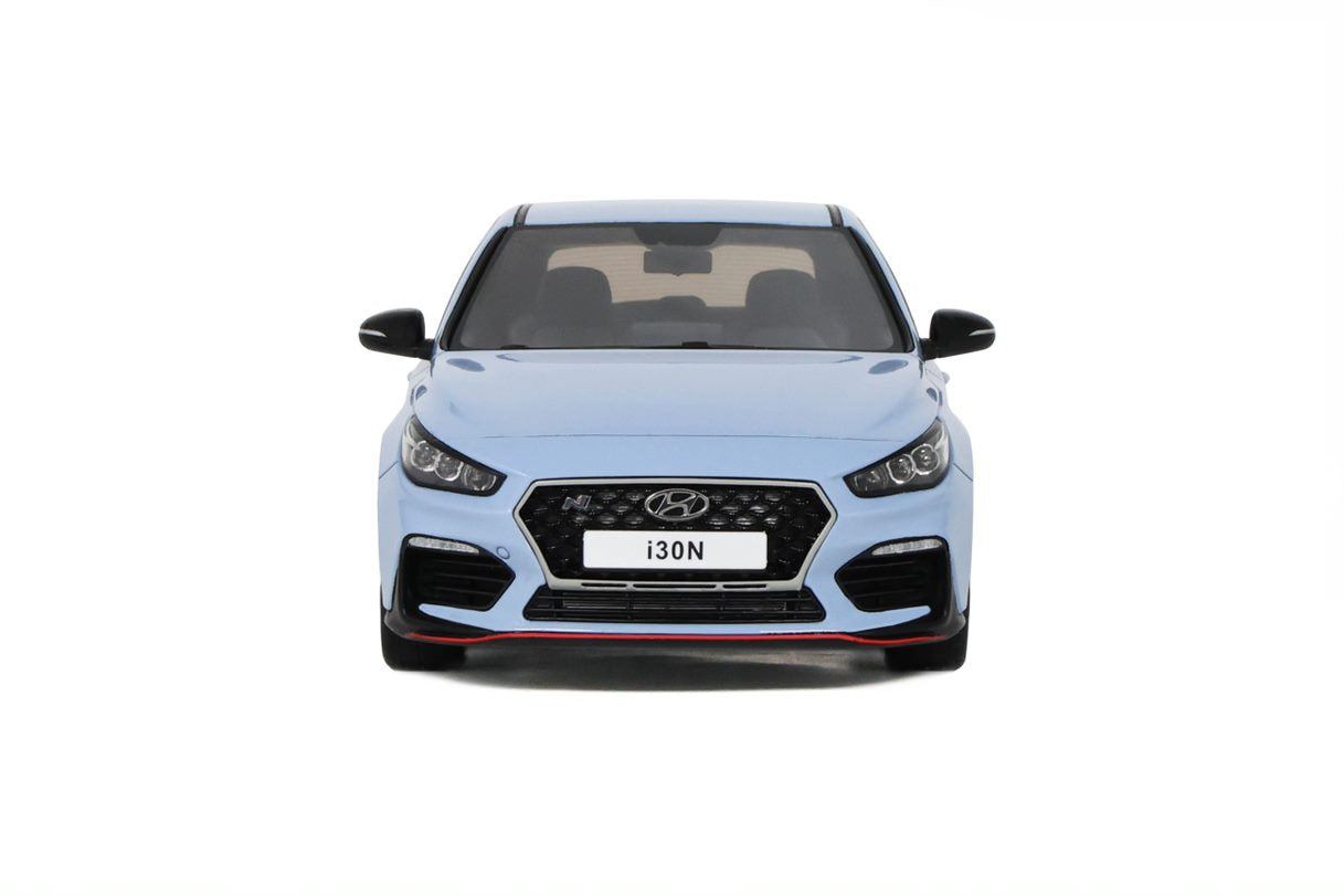 OTTO 1:18 Scale Resin Model Car - 2017 Hyundai i30 N, Blue - OT425