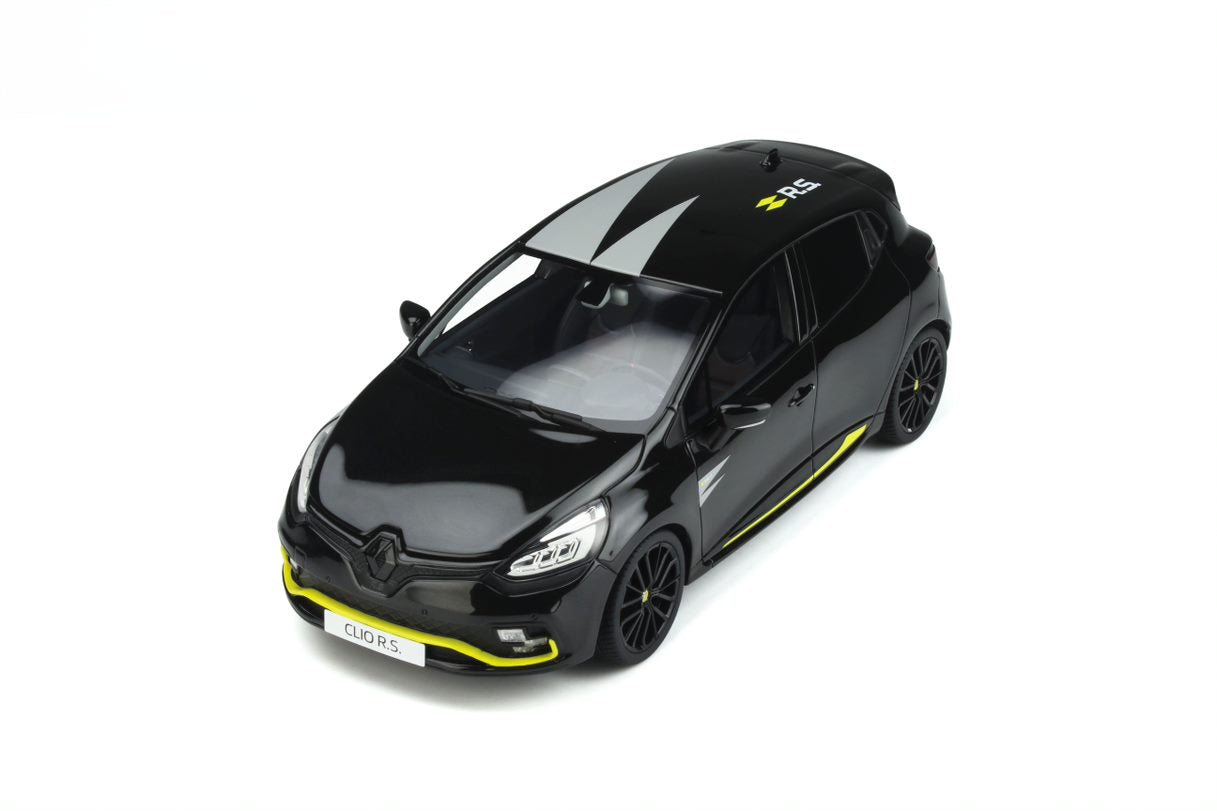 OTTO 1:18 Scale Resin Model Car - 2018 Renault Clio R.S. 18 , Black - OT946