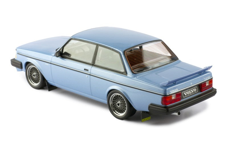 IXO 1:18 Diecast Model Car - 1986 Volvo 240 Turbo Custom Matt Blue
