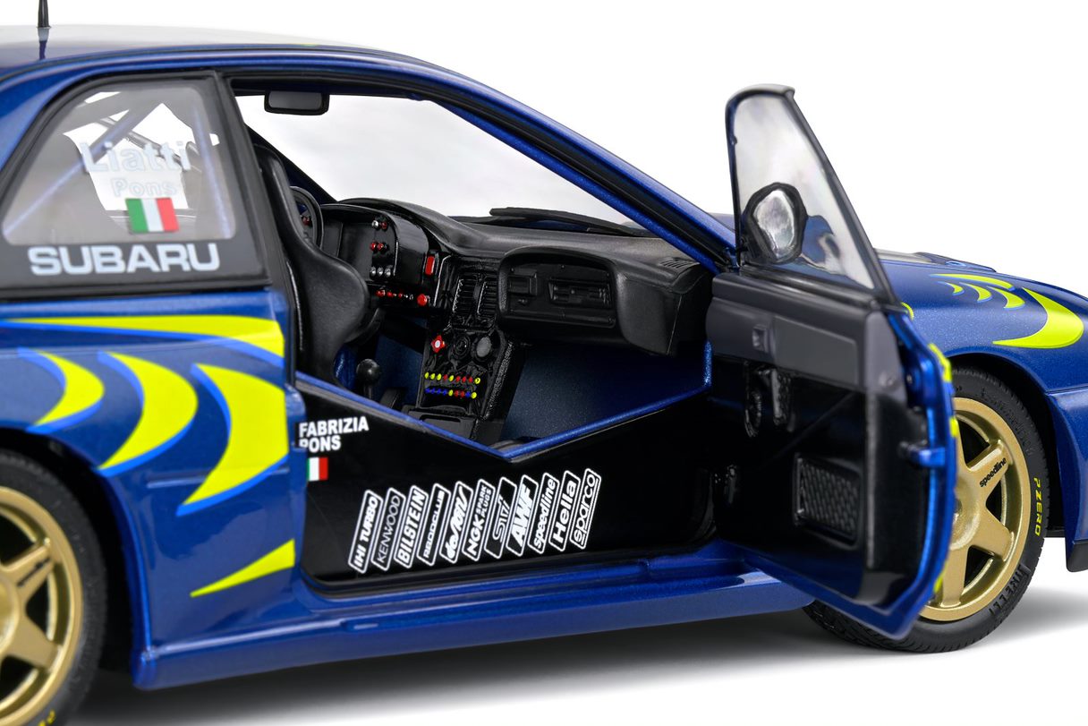 Solido 1:18 - Subaru Impreza 22B STI WRC Rallye Monte Carlo 1997, #4, Liatti/Pons - S1807405