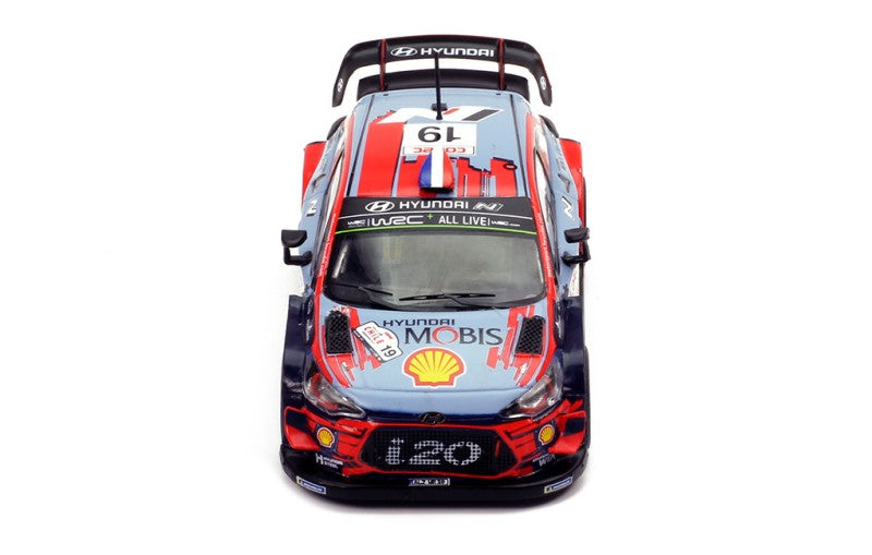 IXO 1:43 Scale Diecast Model Car - Hyundai i20 WRC No.19 WRC Rally Chile 2019