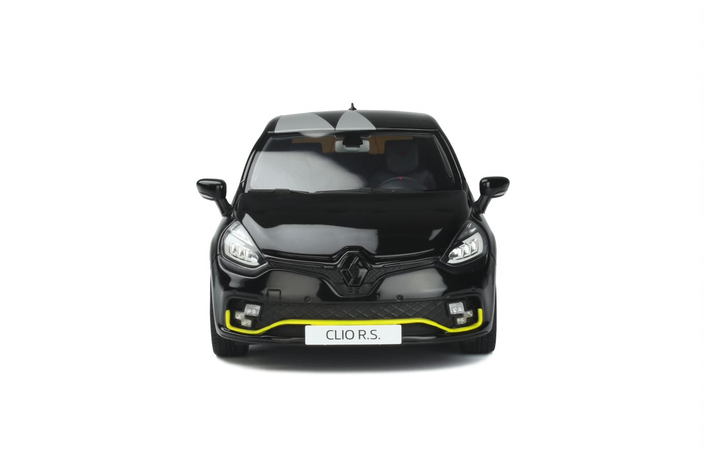 OTTO 1:18 Scale Resin Model Car - 2018 Renault Clio R.S. 18 , Black - OT946