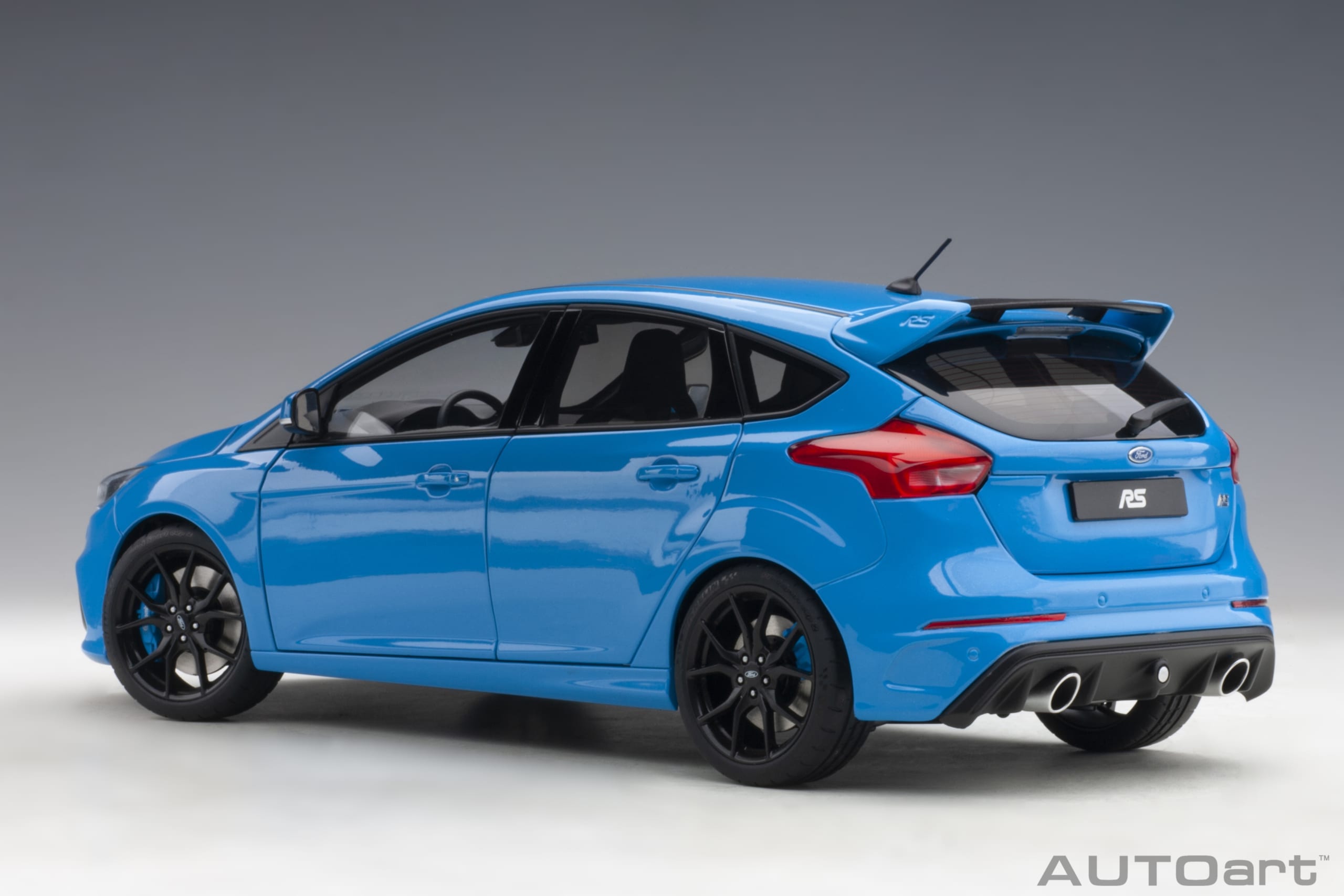 Autoart 1:18 Ford Focus RS 2016, Nitrous Blue, (full openings) 72953
