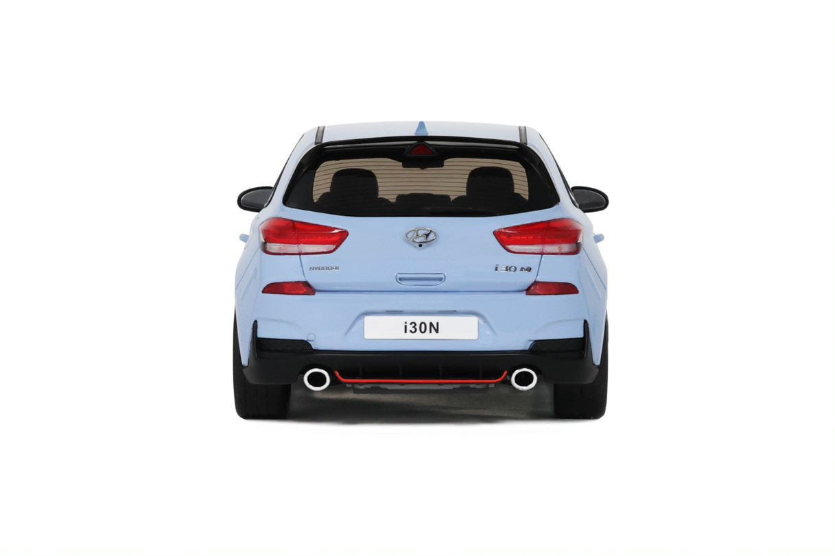 OTTO 1:18 Scale Resin Model Car - 2017 Hyundai i30 N, Blue - OT425