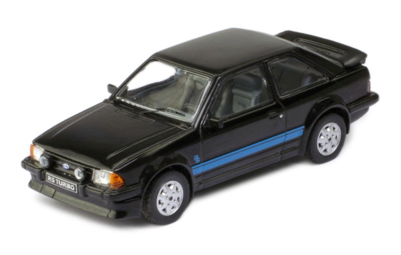 IXO 1:43 Scale Diecast Model Car - 1986 Ford Escort S1 RS Turbo in Black