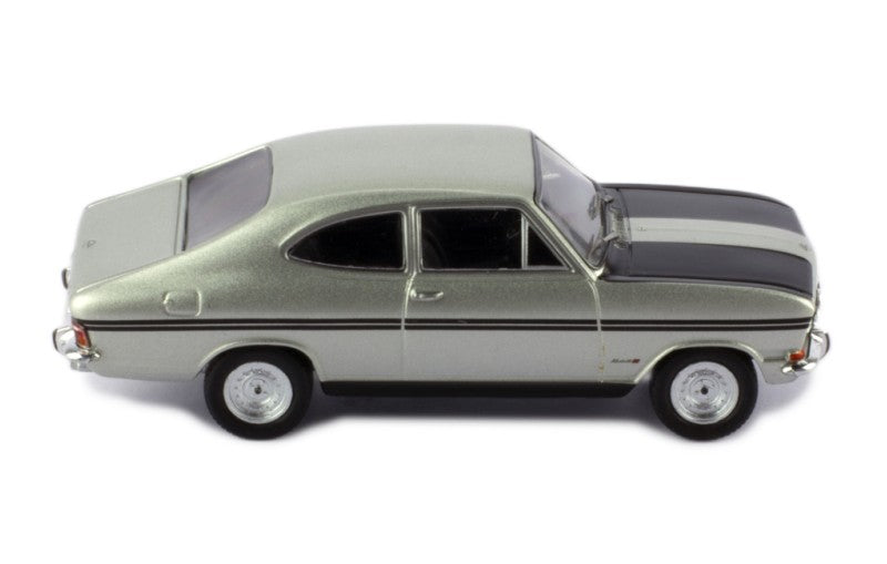 IXO 1:43 Scale Diecast Model Car - 1966 Opel Kadett B Coupe Rallye - SILVER
