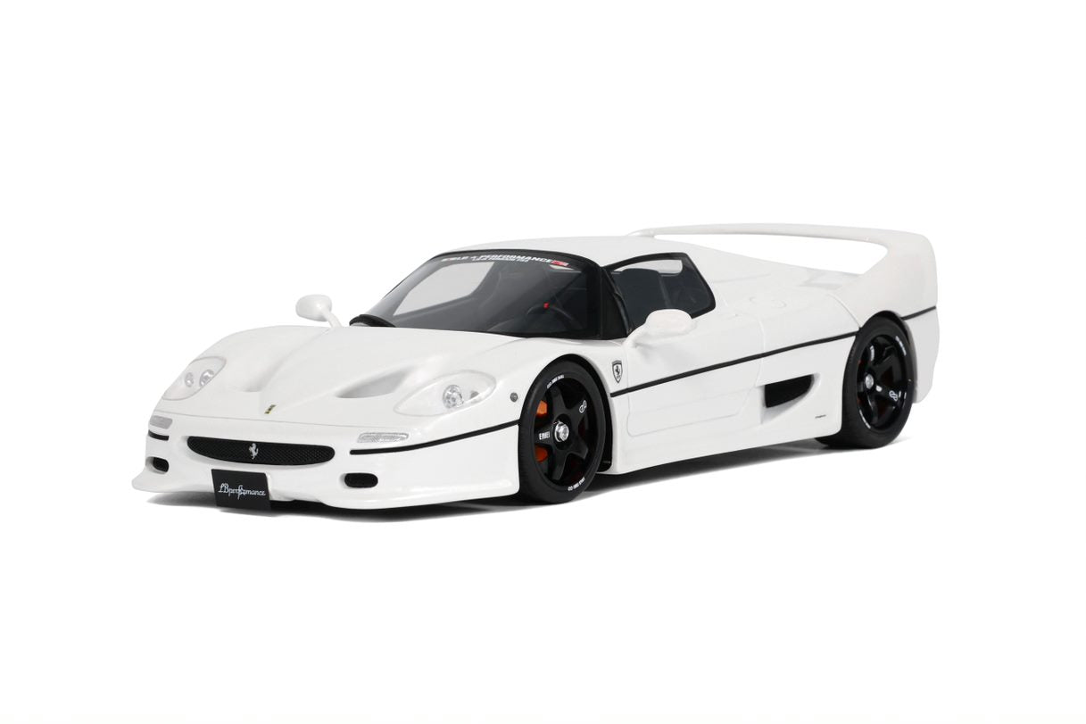 GT Spirit 1:18 Scale Resin Model Ferrari F50 LBWK Liberty Walk Body Kit, White - GT437