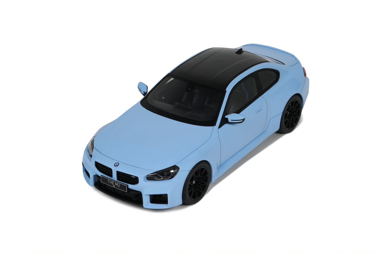 GT Spirit 1:18 Scale Resin Model Car - 2023 BMW M2 (G87) - Zandvort Blue - GT424