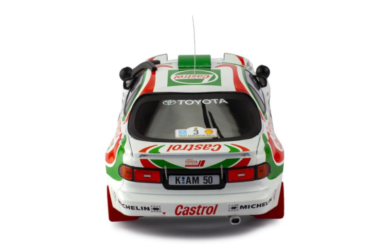 IXO 1:18 1982 Toyota Celica Turbo 4WD (ST185) #3, I Duncan/I Munro - Safari Rally