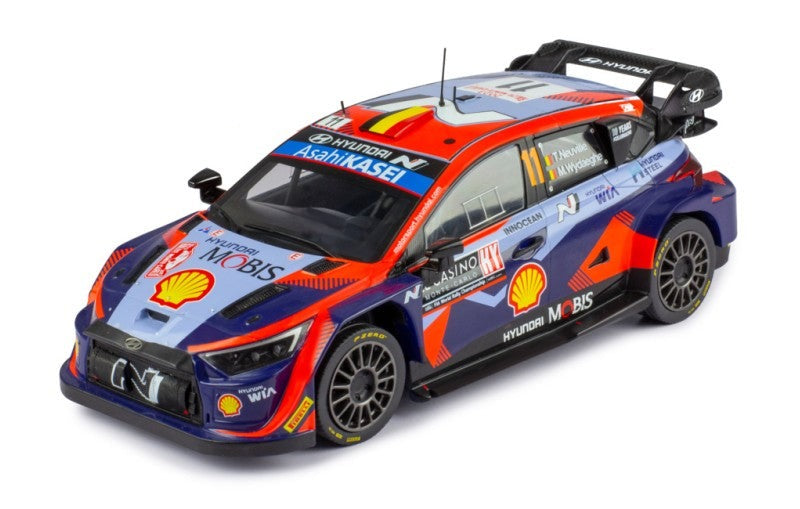 IXO 1:18 Hyundai i20 N Rally1 #11 T Neuville - M Wydaeghe, Rallye Monte Carlo 2023