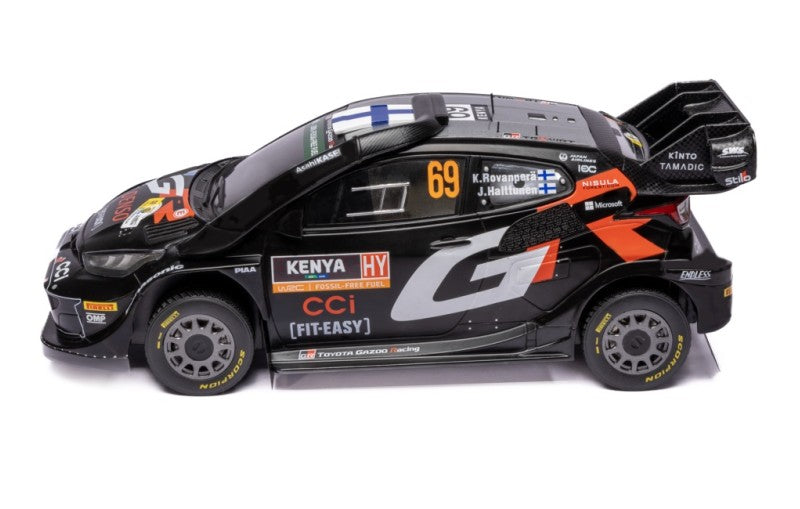 IXO 1:18 Diecast - Toyota Yaris Rally 1, #69 K.Rovanpera - J.Halttunen Winer Safari Rally Kenya 2024 - IXO18RMC206.22
