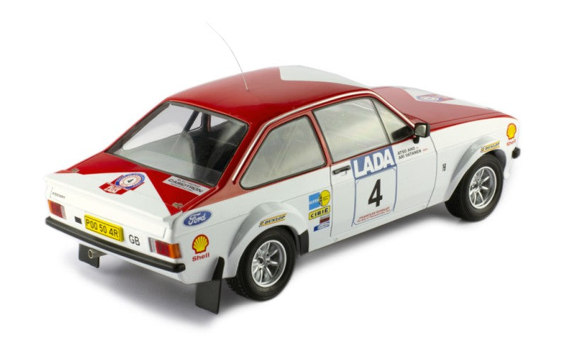 IXO 1:18 Ford Escort MK 2 RS 1800 #4 1000 Lakes Rally 1977 A.Vatanen/A.Aho