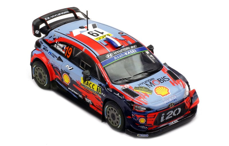 IXO 1:43 Scale Diecast Model Car - Hyundai i20 No.19 WRC Rally Catalunya 2019