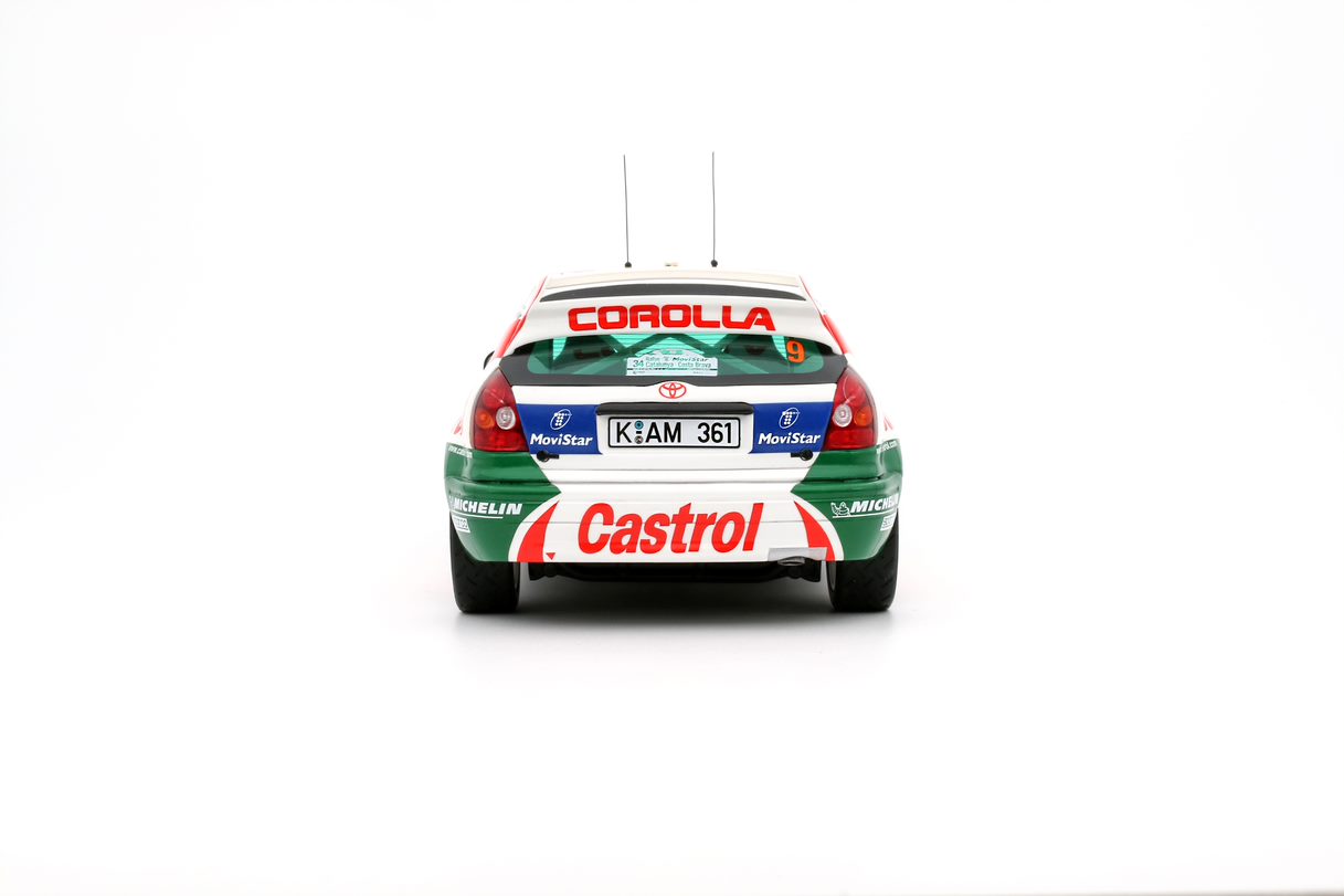 OTTO 1:18 - 1998 TOYOTA COROLLA WRC D. AURIOL, WHITE - OT1102