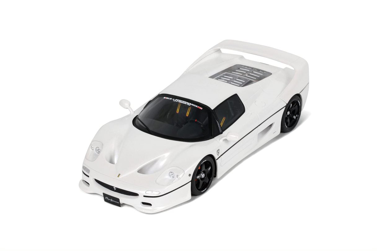 GT Spirit 1:18 Scale Resin Model Ferrari F50 LBWK Liberty Walk Body Kit, White - GT437