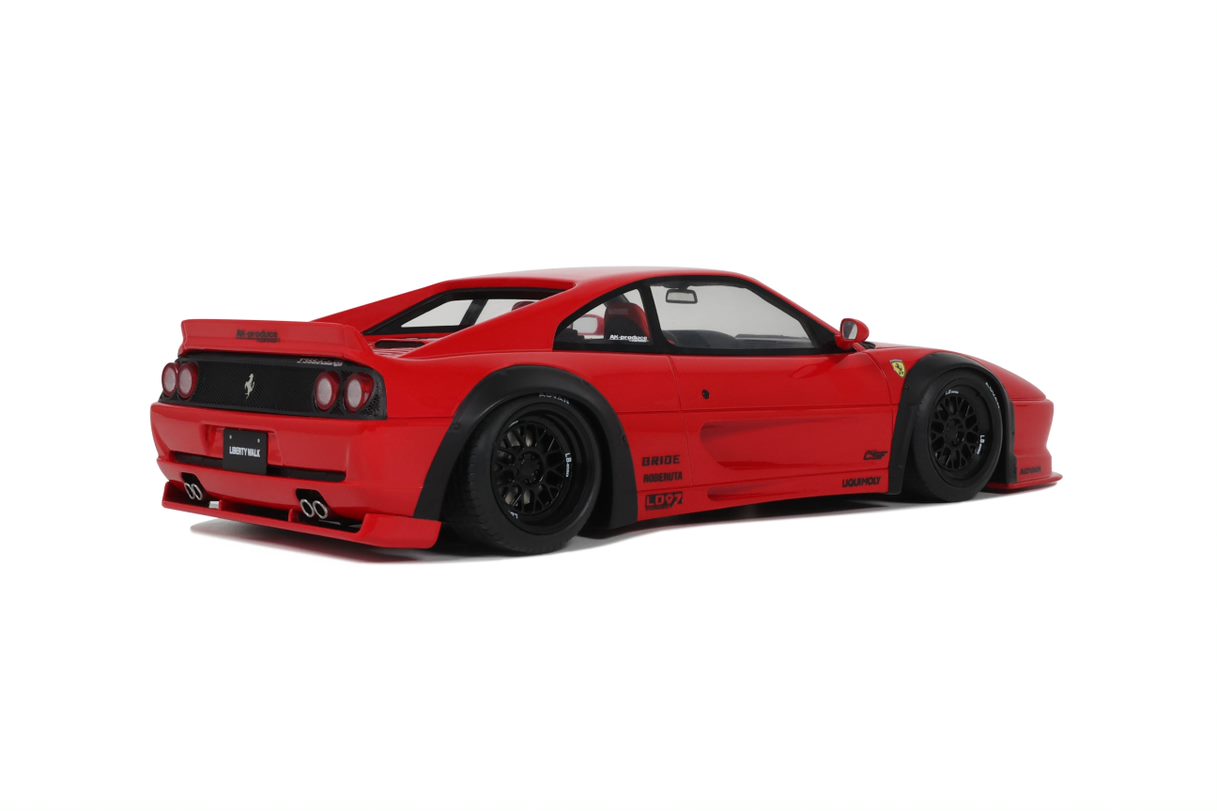 GT Spirit 1:18 Scale Resin Model, 2023 Ferrari F355 Liberty Walk - Red - GT468