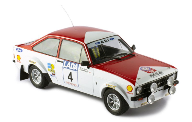 IXO 1:18 Ford Escort MK 2 RS 1800 #4 1000 Lakes Rally 1977 A.Vatanen/A.Aho
