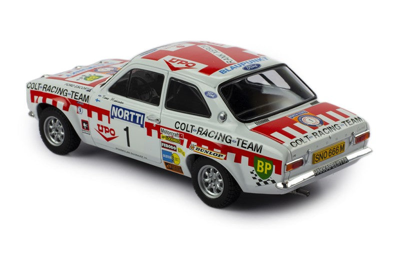 IXO 1:18 Ford Escort Mk1 RS 1600 #1 1000 Lakes Rally 1974 T.Makinen/H.Liddon