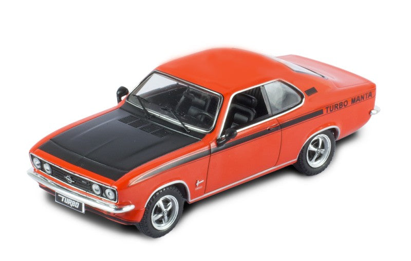 IXO Diecast Model Car - 1:43 1973 Opel Manta A Turbo in Orange