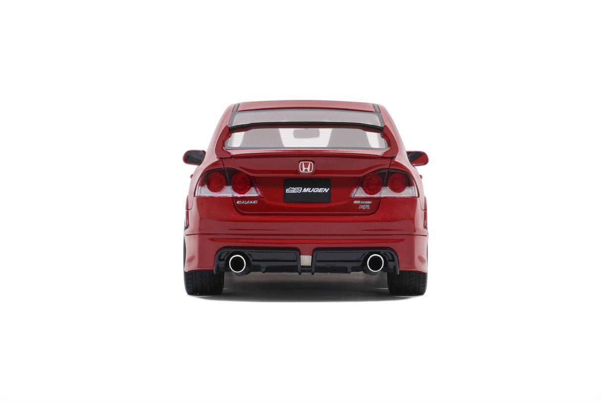 OTTO 1:18 Scale Resin Model Car - 2008 Honda Civic Type R Mugen RR FD2 , Red - OT1019