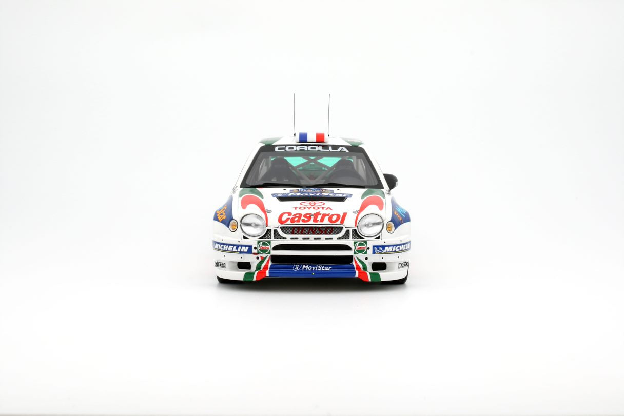 OTTO 1:18 - 1998 TOYOTA COROLLA WRC D. AURIOL, WHITE - OT1102