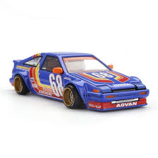 Mini GT 1:64 Kaido House TOYOTA AE86 SPRINTER TRUENO KAIDO RACING V1, Blue - KHMG196