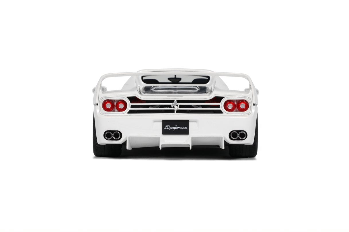 GT Spirit 1:18 Scale Resin Model Ferrari F50 LBWK Liberty Walk Body Kit, White - GT437