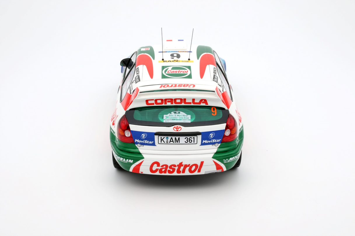 OTTO 1:18 - 1998 TOYOTA COROLLA WRC D. AURIOL, WHITE - OT1102