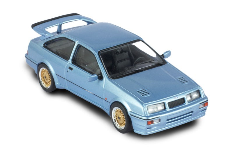 IXO 1:43 Scale Diecast Model Car - 1987 Ford Sierra Cosworth in Moonstone Blue