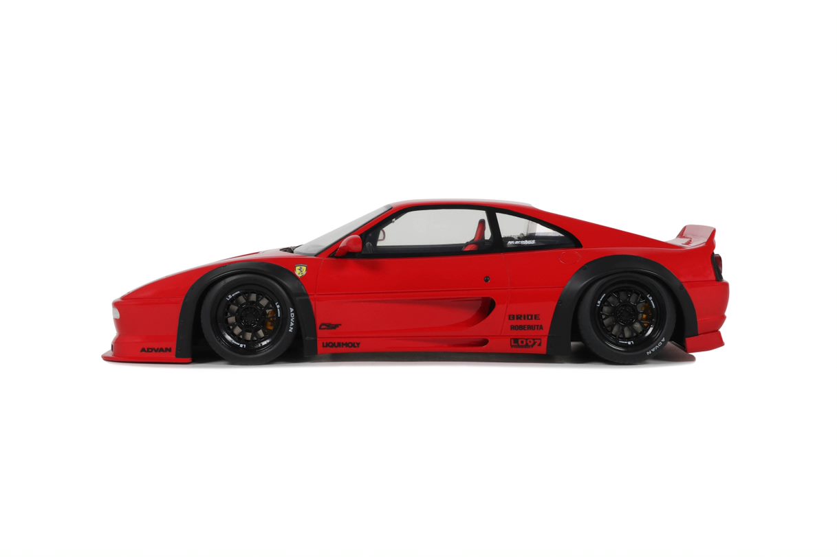GT Spirit 1:18 Scale Resin Model, 2023 Ferrari F355 Liberty Walk - Red - GT468