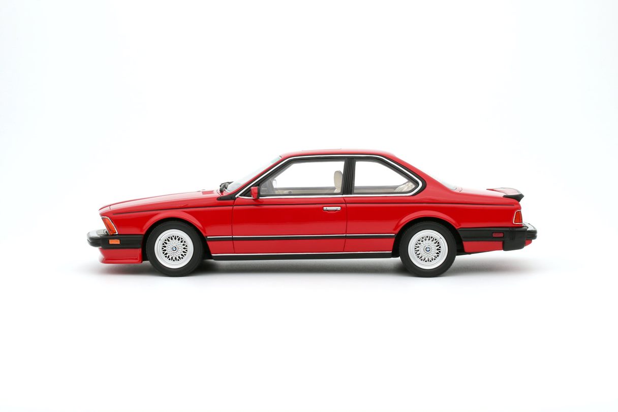 OTTO 1:18 Scale Resin Model Car - 1986 BMW E24 M6, RED - OT1018