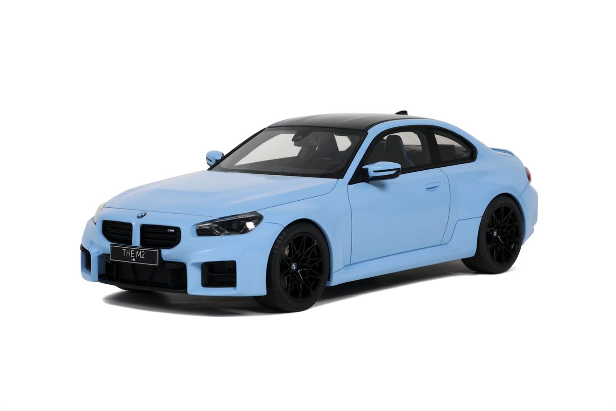 GT Spirit 1:18 Scale Resin Model Car - 2023 BMW M2 (G87) - Zandvort Blue - GT424