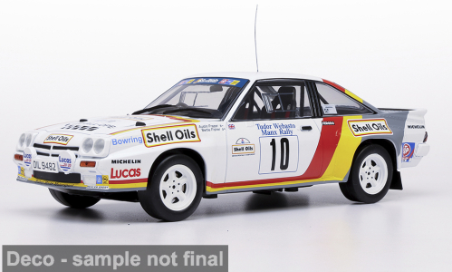 IXO 1:18 Diecast - Opel Manta B 400, Rallye Manx, 1985, #10, B.Fisher/A.Frazer - IXO18RMC260.22