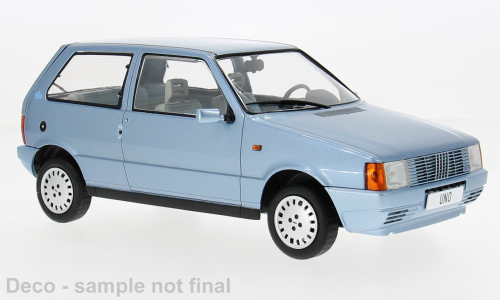 MCG 1:18 Diecast - 1984 Fiat Uno Turbo ie, Blue - MCG18585