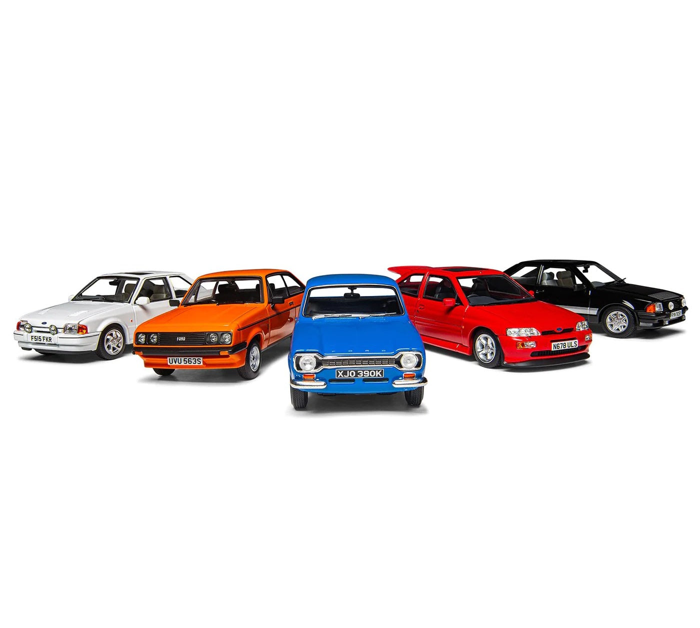 Corgi Vanguards 1:43 SCALE Ultimate Ford Escort RS Collection - VC01501