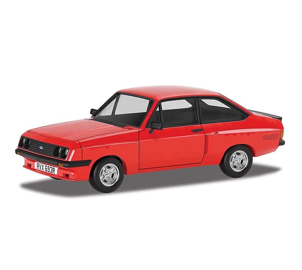 Corgi Vanguards 1:43 SCALE 1977 Ford Escort Mk2 RS2000 Series X (X-Pack) in Venetian Red