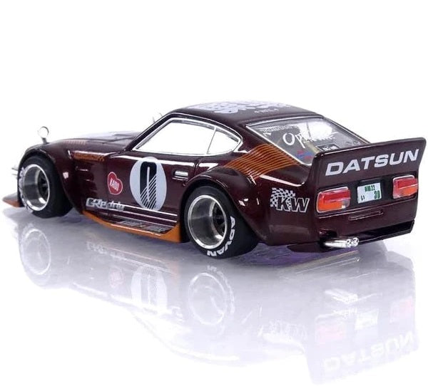 Mini GT 1:64 Scale Kaido House Datsun Fairlady Z S30Z Wide Spec Red KHMG023