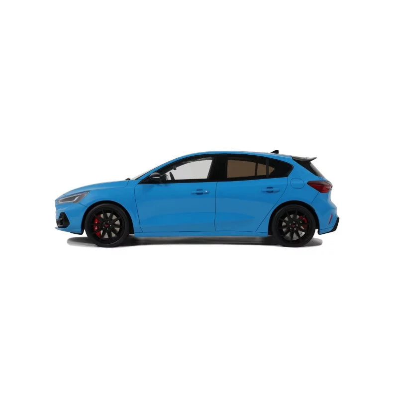OTTO 1:18 Scale Resin - 2023 Ford Focus ST Edition, Azure Blue - OT1186