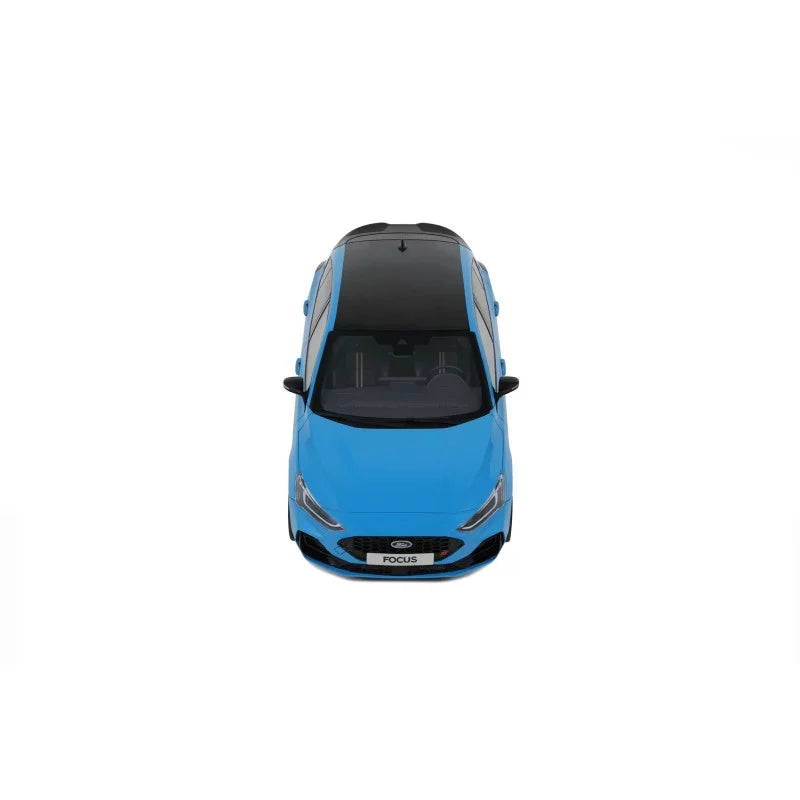 OTTO 1:18 Scale Resin - 2023 Ford Focus ST Edition, Azure Blue - OT1186