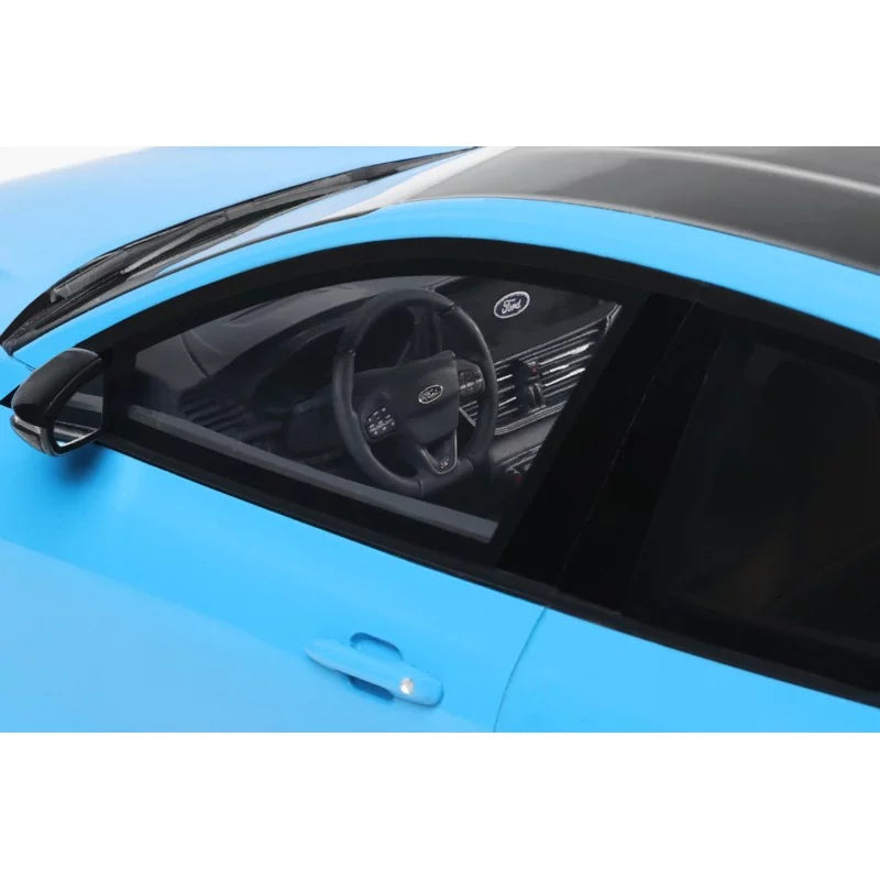 OTTO 1:18 Scale Resin - 2023 Ford Focus ST Edition, Azure Blue - OT1186