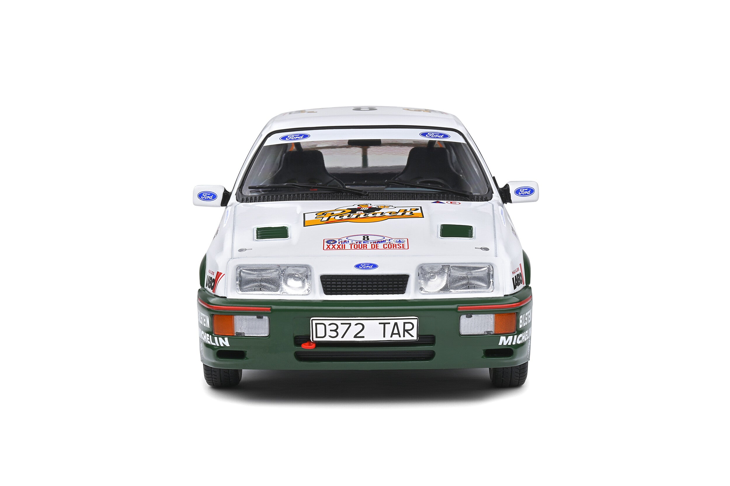 SOLIDO 1:18 Scale Diecast Model, FORD SIERRA RS COSWORTH Tour De Corse #8 1988