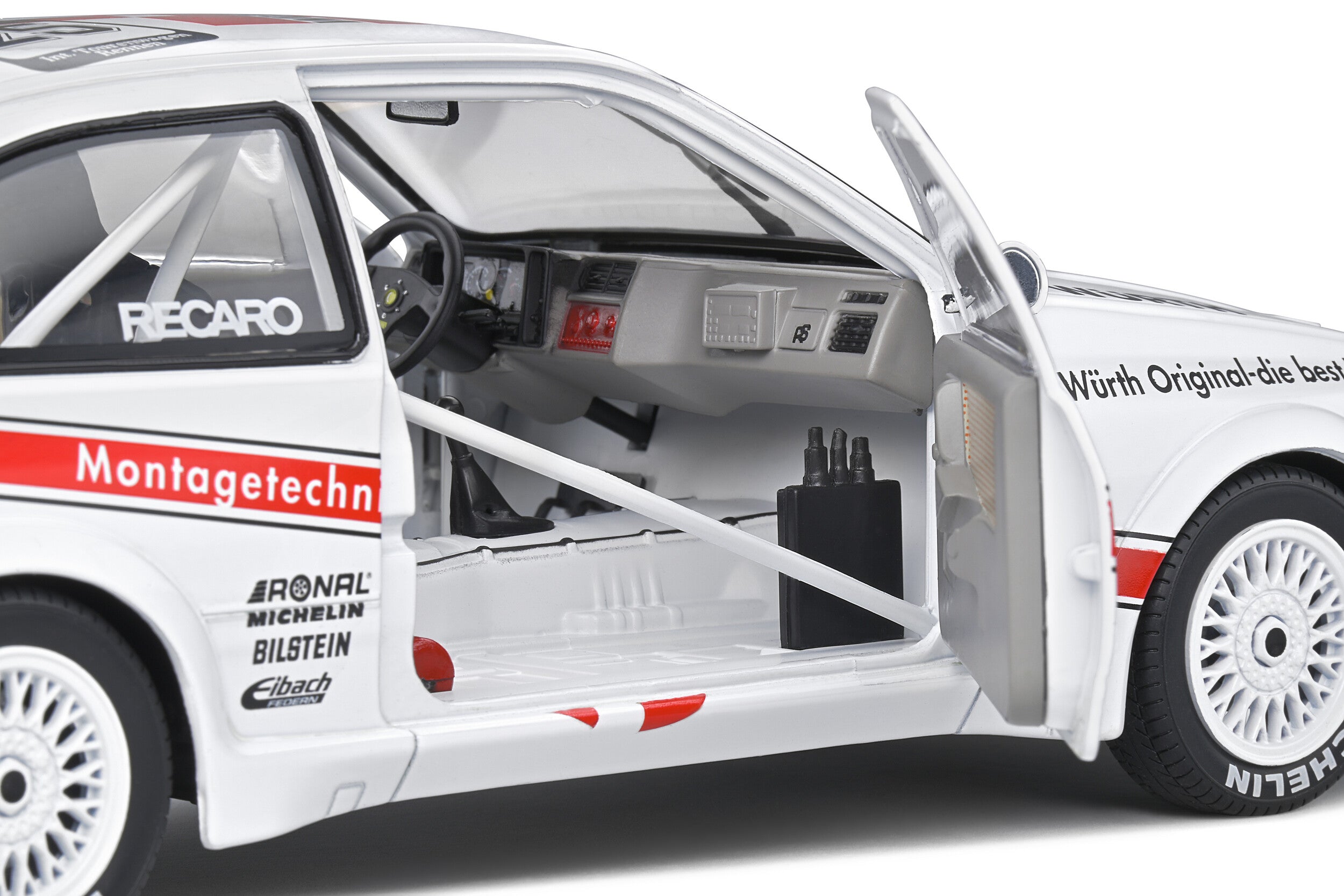 SOLIDO 1:18 Scale Diecast Model Car, Ford Sierra Cosworth RS500 Deutsche Wurth