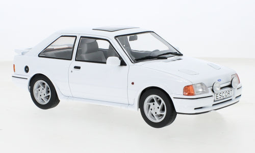 MCG 1:18 1990 Ford Escort Mk4 RS Turbo (Series 2) - White