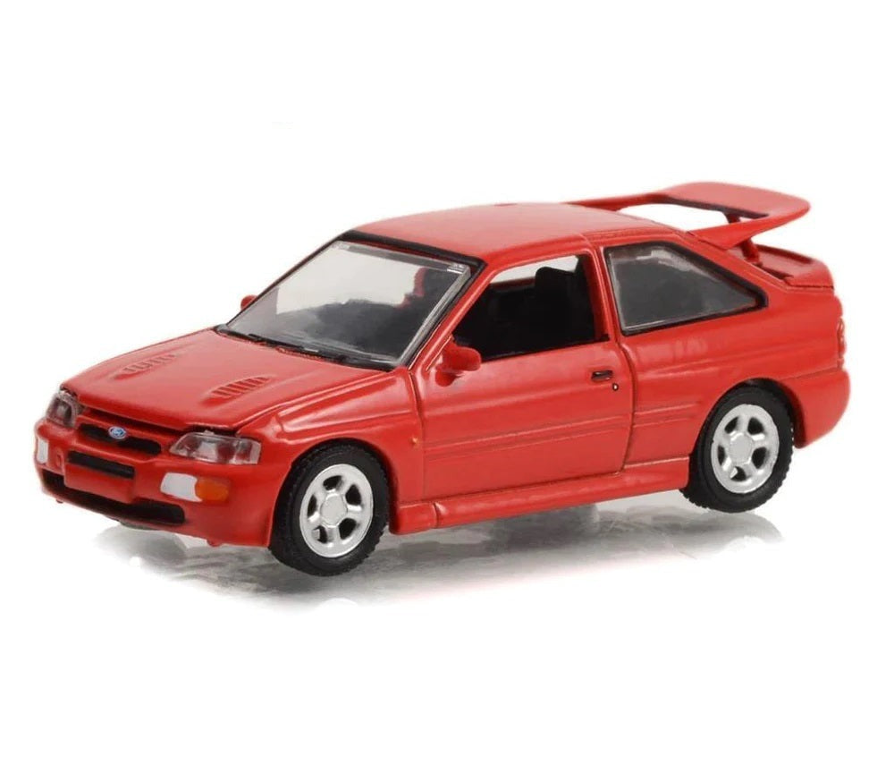 1:64 Greenlight 1995 Ford Escort RS Cosworth - Radiant Red