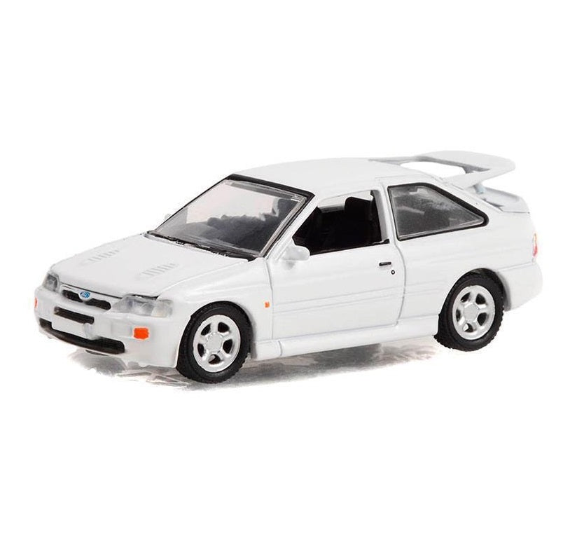 1:64 Greenlight 1995 Ford Escort RS Cosworth - Diamond White
