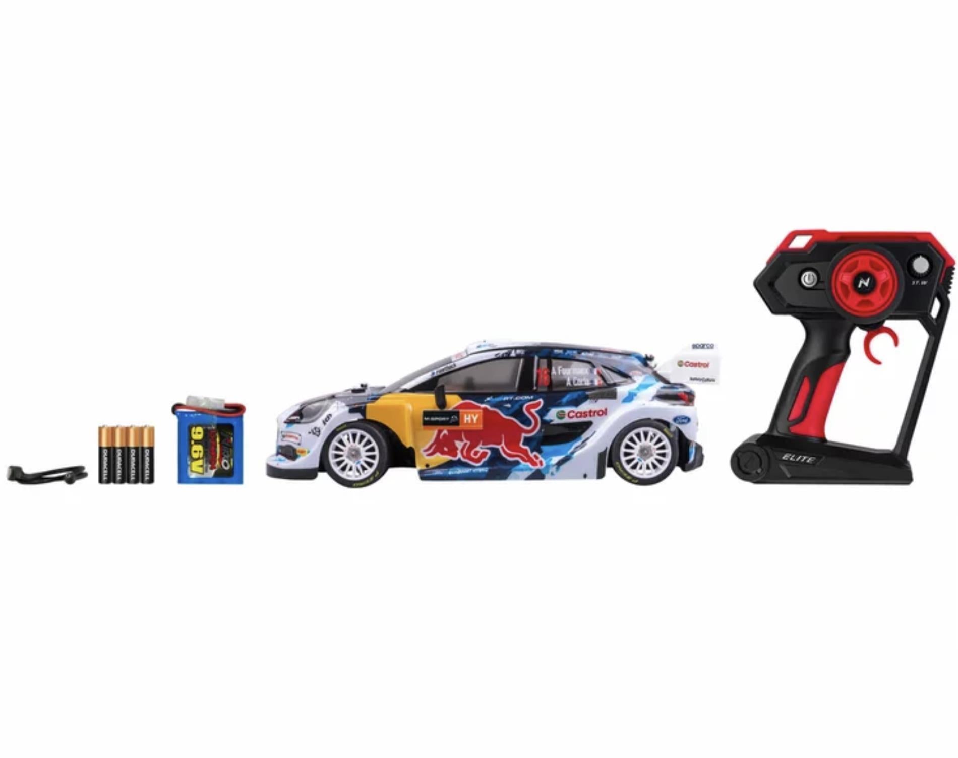 Nikko 1:14 Elite Radio Control - Ford Puma Red Bull Race RC Car – High Speed Remote Control Car 2.4GHz
